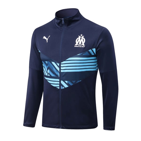 Sweatjacken Marseille 2023 Blau